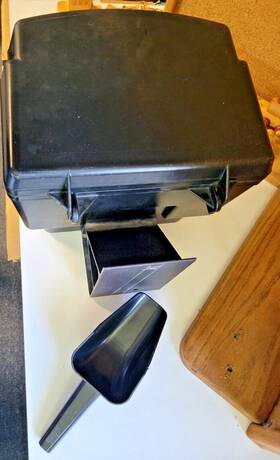 Performance Plus Carts 9220 Sand Bucket With Scoop And Bracket Ezgo Black 1994-06 Txt
