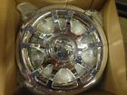 Pf11074 Universal Chrome Wheel Cover Split Spoke Set Of New