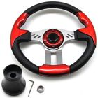 Pf12044pkg Steering Wheel Black Red Txt