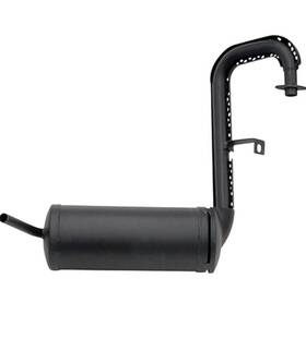 Muf-0023 Red Hawk Exhaust Muffler For Club Car Precedent Golf Cart With 350cc Kawasaki Motor