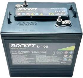 Rocket 4d05a1 Longest Edition L 105 6v Batteries 2pack Golf Cart