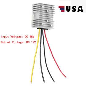 Samger 785046843940 Golf Cart Dc Converter 20 Amp 48v Volt Voltage Reducer Regulator To 12v 10a Samger 785046843940 Golf Cart Dc Converter 20 Amp 48v Volt Voltage Reducer Regulator To 12v 10a