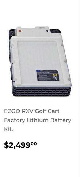 Samsung 10097021 Gen 2.0 Lithium Battery For E-z-go And Cushman Elite Hauler