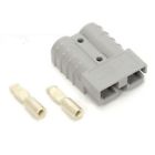 5952-bk Spp-sb50gray-8awg Spp Anderson Golf Cart Parts Ezgo Charger Plug With Contacts