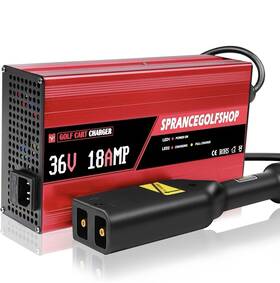 Sprance 735940888356 36 Volt 18 Amp Golf Carts Battery Charger For Ezgo Txt Replace D-plug 900w