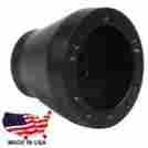Ssm-adp-3670-56bk Cart Ssm Columbia Par Aluminum Steering Wheel Adapter 5 6 Bolt Pattern Black Car