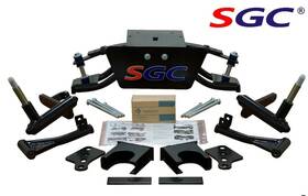 Steeleng Lkds01 Sgc 6 Inch Double A-arm Lift Kit For Club Car Ds Golf Cart 2004.5-up Electric/gas