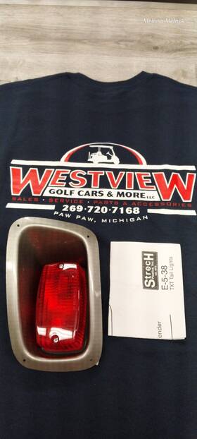 Strech E-5-38 Headlight For A Ezgo Txt 1996-2013