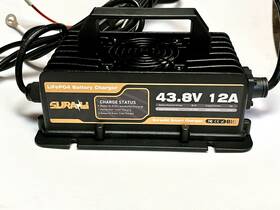 43.8v12a Suraziki 43.8v 12a Lifepo4 Battery Charger Golf Carts