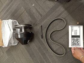 Golfdcpb-eg-01-xusa-1230 Tarazon Primary Drive Clutch And Belt For Ezgo 2 Cycle Gas 2pg Golf Cart 76-88 23192-g1