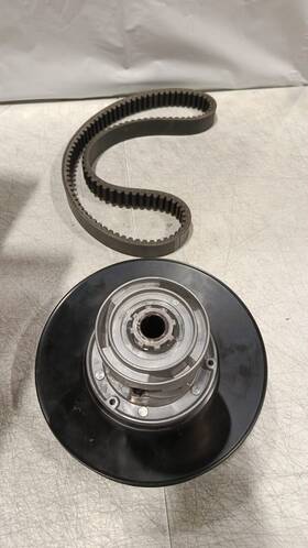 Golfdcrb-eg-02-xusa-0626 Tarazon Secondary Driven Clutch And Belt For Ezgo Gas Golf Cart 2-cycle Marathon 1976-1988