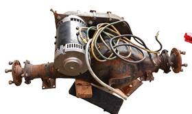 Mvb4001 Taylor Dunn Cart 36v Motor And Rear Axle Prestolite Ford 9 Inch 36 Wide
