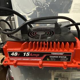 Cdq005 Temsone 48 Volt 5 Amp Golf Cart Battery Charger With 3 Pin Round Plug Smart Trickle
