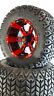 Tir-1214blu Red Golf Cart Wheel And Dot Tire Assembly Black Storm
