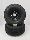 Tir-287 Black Steel Wheels And Golf Cart Tires