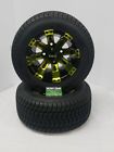 Tir-rx160bg Rhox Green And Black Vegas Wheels With Low Profile Golf Tir-rx160bg Rhox Green And Black Vegas Wheels With Low Profile Golf