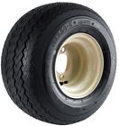 Tr1004b Club Car Beige Tan Golf Cart Tyre Tire Rim Wheel