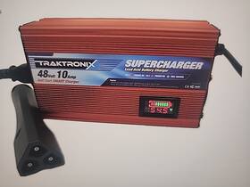 Traktronix 426873137576 Supercharger Ezgo Rxv And Txt Battery Charger For 48 Volt Golf Carts