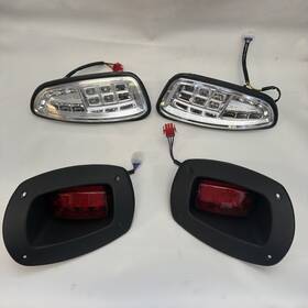 Turitrade Tr43822 Headlights And Taillights Ezgo Rxv Golf Cart With Wiring Harness