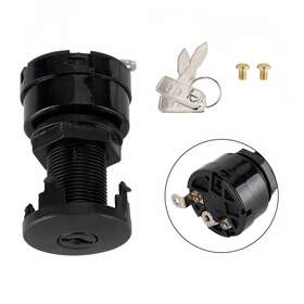 Vipih M580-a023 Ignition Key Switch For Club Car Ds Electric 36v Or 48v 1996 And Up 101826201