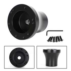 Vipih M580-a033-b Golf Cart Aluminum Steering Wheel Adapter Hub Fit For Club Car Precedent Blk Ue