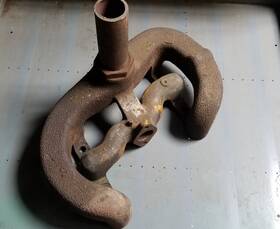 Wisconsin Ld240 Manifold Vg4d Vertical Exhaust Exit