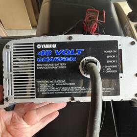 T-875 Yamaha -1275/t-875 3 Pin For Golf Cart Battery Charger 48v 48 Volt Drive G29 2007 Up