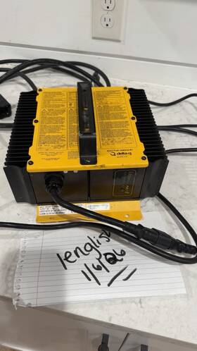 Deltaq913480009 Yamaha Drive 48 Volt Golf Cart Battery Charger Delta-q Model 913-4800-09