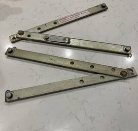 J107712500 Yamaha Vintage G1 Golf Cart Rear Body Hinge Stays