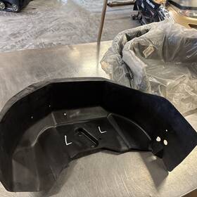 Jg5-k8191-00 Yamaha G2 G9 J38 285cc Vintage Golf Cart Rear Left Inner Fender Plastic