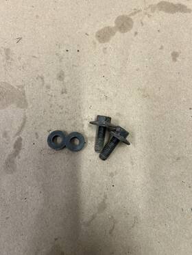 Jw1-f1738-00-00 Yamaha 2012 Adventurer 2 Ytf2x2 Fuel Tank Mount Bolts And Collars B693