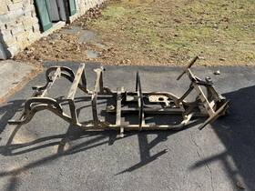 Jw7-f2501-10-00 Yamaha 2012 Adventurer 2 Ytf2x2 Frame Chassis B693