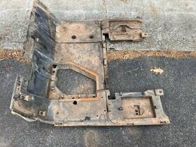 Jw7-f7411-20-00 Yamaha 2012 Adventurer 2 Ytf2x2 Foot Rest Pan B693