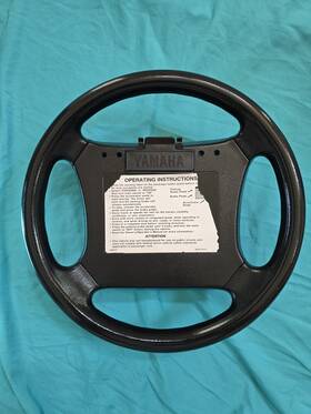 Jw8-k8357-00 Yamaha Golf Cart Steering Wheel Oem Original