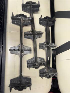 Yamaha Jw9 H2136 00 G29 Drive 2 Golf Cart Battery Bracket Tie Down 48v Jw9 H2136 00