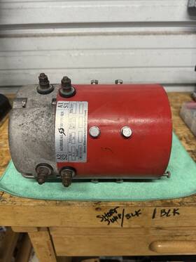 Mb100199 Yamaha Ezgo 19 Spline Red Hawk 36v 8hp Upgraded Motor Model