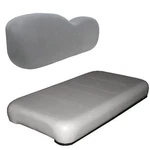 Ez-go TXT/T48 Golf Cart Seat Back And Bottom Cloud Gray Cushion Set Fits 2014-UP. Fixed Price $399.95.