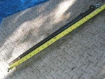 Cushman Truckster Haulster Used Left Rear Axle 4 Lug 8" Wheels Early Version. Fixed Price $60.00.