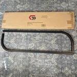 Golf Cart Steel Candy Cane Struts Extended Roof Top Mach Seats Black 01-216 Gtw. Fixed Price $62.99.