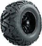 Set 4 Gtw 10" Black Golf Cart Wheels On 20X10-10 Barrage Mud Off Road Tires. Fixed Price $571.99.