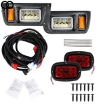 New Golf Cart Led Kit Headlights Tail For Club Ds 1993&UP. Fixed Price $60.12.
