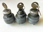 Lot Of 3 Ignitions W/ Keys Switch Part PK529 NG100 Made In Usa. Fixed Price $45.00.