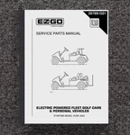 2003 Service Parts Manual Fits Ez-go Electric Freedom, Pds Shuttle 28789-G. Fixed Price $24.85.