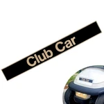 Golf Cart Emblem Stricker, Black Gold Decalsuitable For Precedent. Fixed Price $22.76.
