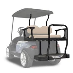 Madjax Genesis 300 Rear Flip Seat Kit Buff Standard Cushions Club Golf Carts. Fixed Price $754.95.