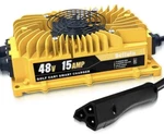 Aluminum Alloy 48 Volt, 15 Amp Ezgo Rxv & Txt Golf Cart Battery Charger. Fixed Price $125.00.