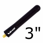 Real Carbon Fiber Black Short Stubby Antenna 3" 00-13 Ford Focus Fusion. Fixed Price $23.95.