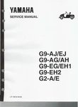 Yamaha Golf Cart Repair Service Manual G2 - G9 Shop Comb Bound. Fixed Price $34.59.