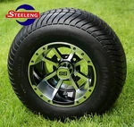 Golf Cart 10" Storm Trooper Wheels And 205/65-10 Comfort Ride Dot Tires (4). Fixed Price $479.00.