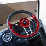 Rhox Steering Wheel Aviator 4 Red Grip 13IN Precision Control Hawk For. Fixed Price $148.20.